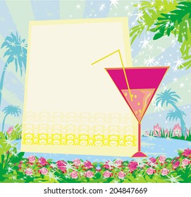 Invitation To Birthday Cocktail Party 