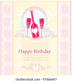 Invitation To Birthday Cocktail Party