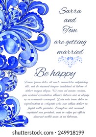 Invitation can be used for website decoration, icon or holiday design