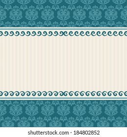 Invitation card.