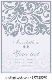 Invitation card.