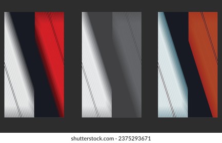 Invitation card background vector. Colorful geometric shape, line pattern on Black background. Premium design illustration for wedding and vip cover template, grand opening.