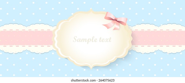  invitation card. congratulation card. vector