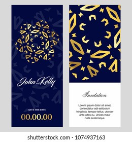 Invitation card creative design