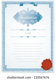 Invitation card design
