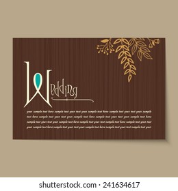 Invitation card design