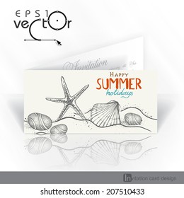 Invitation Card Design, Template