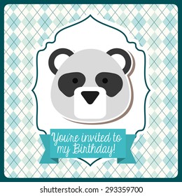 invitation card design, vector illustration eps10 graphic 