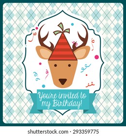 invitation card design, vector illustration eps10 graphic 
