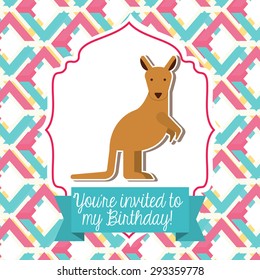 invitation card design, vector illustration eps10 graphic 