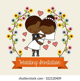 invitation card design, vector illustration eps10 graphic 