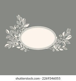 invitation card. frame in romantic lace style