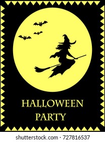 Invitation card for Halloween party