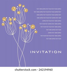 invitation card - Illustration