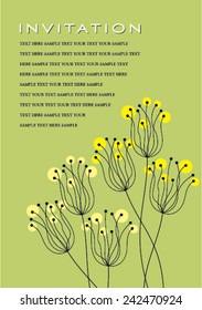 invitation card - Illustration