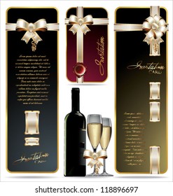 Invitation card set