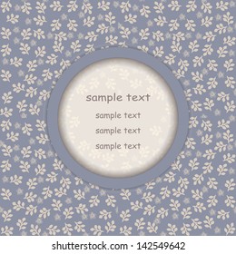 invitation card with space for your text