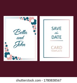 Invitation card template ( for wedding)