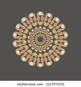 plantillas de tarjetas de invitación con estampado dorado y cristales color de fondo mandala de lujo con un patrón arebesco dorado estilo árabe islámico oriental. mandala decorativa de estilo ramadán, pancarta de volante