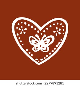 Invitation card Valentine's day. Abstract vector background. Gift card with Love.