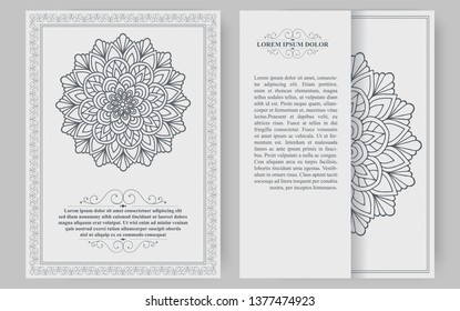 Invitation card vector design - vintage style