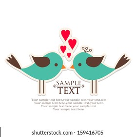 Invitation card for wedding