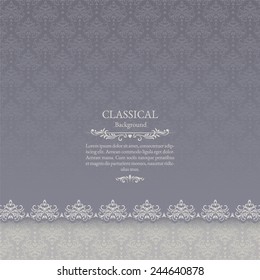 Invitation card. Wedding invitation