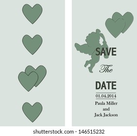 invitation card - wedding or birthday party