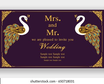  Tarjetas de invitación y tarjetas de boda. Marco de plantilla. Tarjetas perfectas para cualquier otro tipo de diseño, cumpleaños y otras vacaciones, medallón, indio, árabe, dubai.
