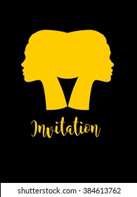 Invitation cards for womens