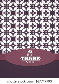  invitation card.Seamless vector pattern with abstract sweater motif on background