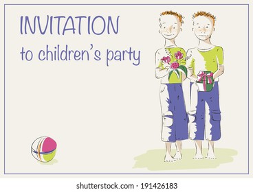 invitation to children's party