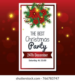 invitation to Christmas party