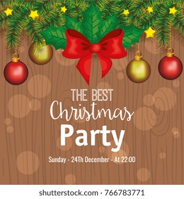 invitation to Christmas party