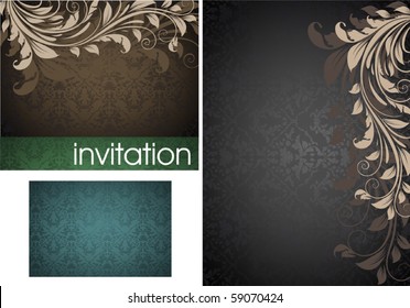 invitation complete card set