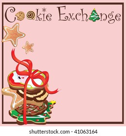 Invitation For A Cookie Exchange Party