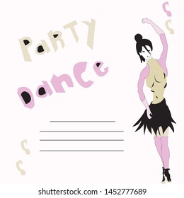 invitation to dance party with style