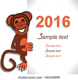 Invitation Design or greeting Card for New Year.