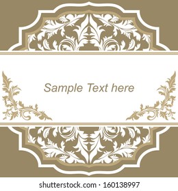Invitation design Template.