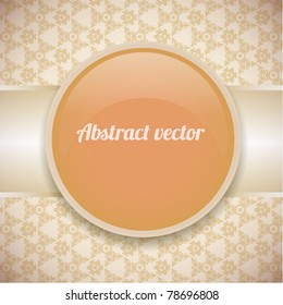 Invitation frame (vintage card)