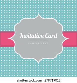 Invitation, greeting or announcement card