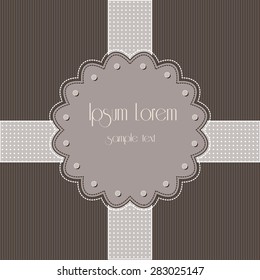 Invitation, greeting or announcement card 