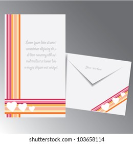 Invitation or Greeting Card