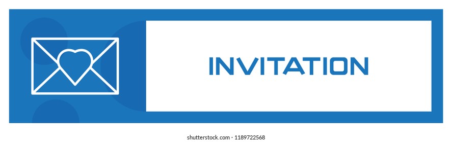 Invitation Icon Concept