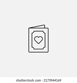 Invitation icon sign vector,Symbol, logo illustration for web and mobile