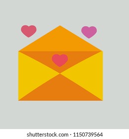Invitation icon vector