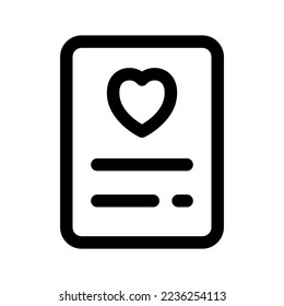Invitation Icon Vector Symbol Design Illustration