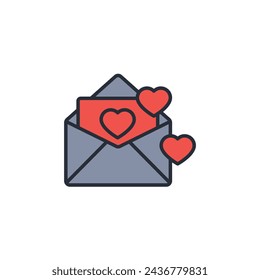 Icono de invitación. vector.Trazo editable.signo de estilo lineal para el uso de diseño web,logo.Ilustración de símbolo.