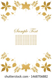 Invitation, invite card, template, frame, greeting for wedding, birthday, anniversary, engagement, party or date. Background with place for text on white. Vector illustration