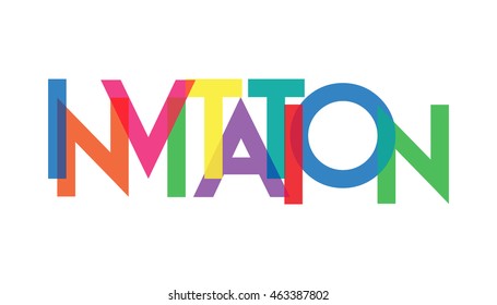 INVITATION letter full color